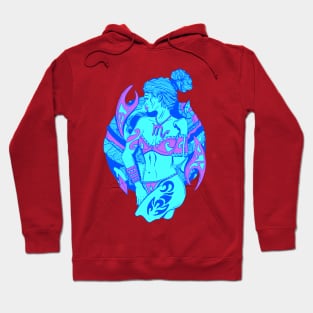 Blue Scorpio Beauty Hoodie